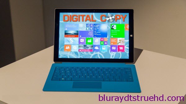 put Blu-ray Digital Copy to Surface Pro 3