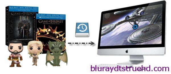 backup Game of Thrones main Blu-ray movie into M2TS files on Mac